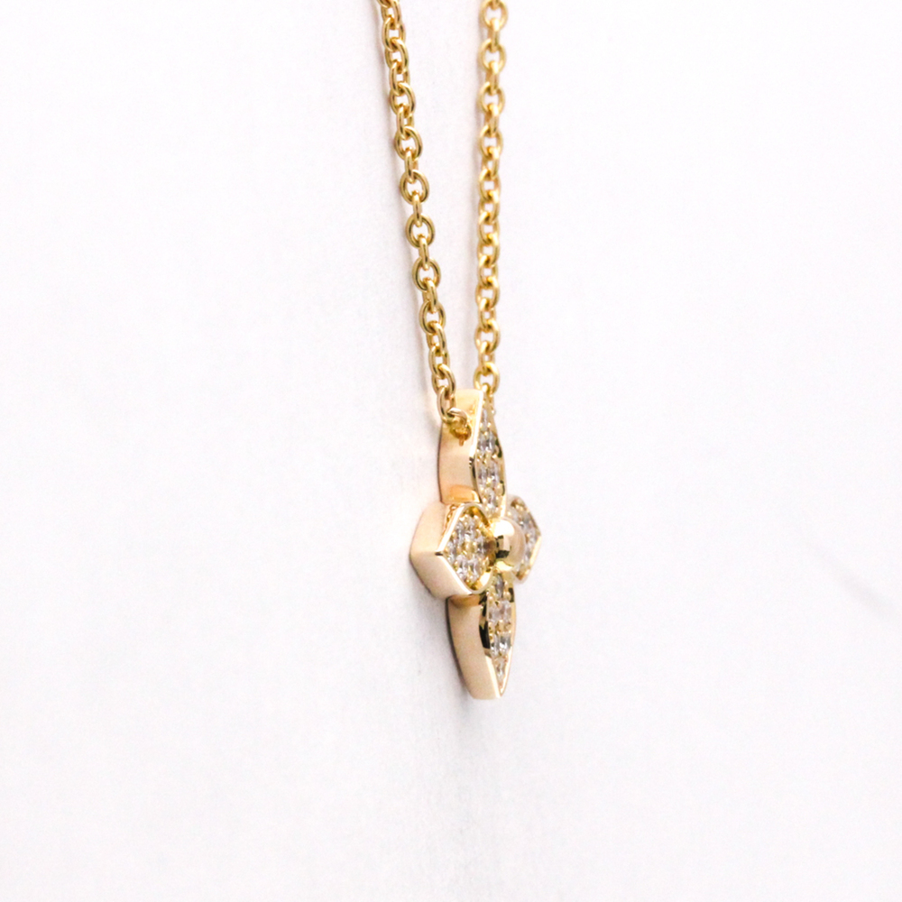 Louis Vuitton Pandantif Star Blossom Diamond Necklace Q93522 Pink Gold (18K) ... - Picture 3 of 12
